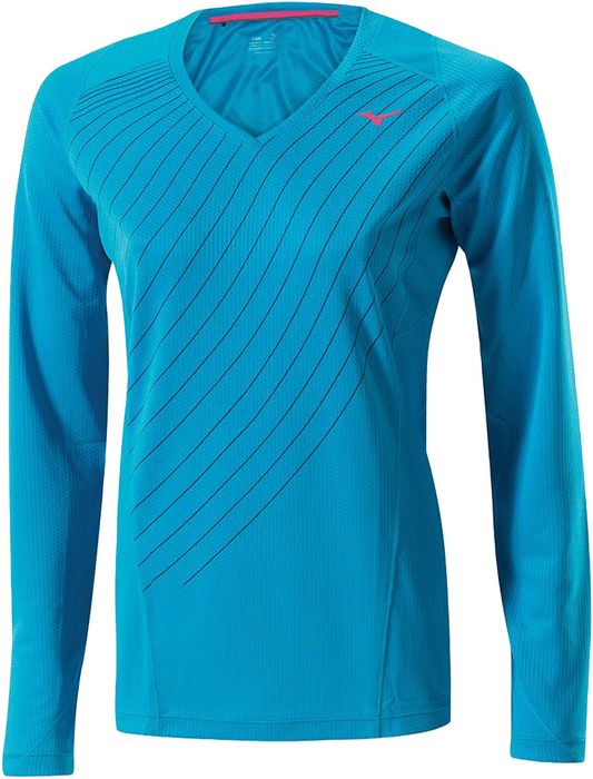 Mizuno WARMALITE LS TEE (W) Беговая рубашка