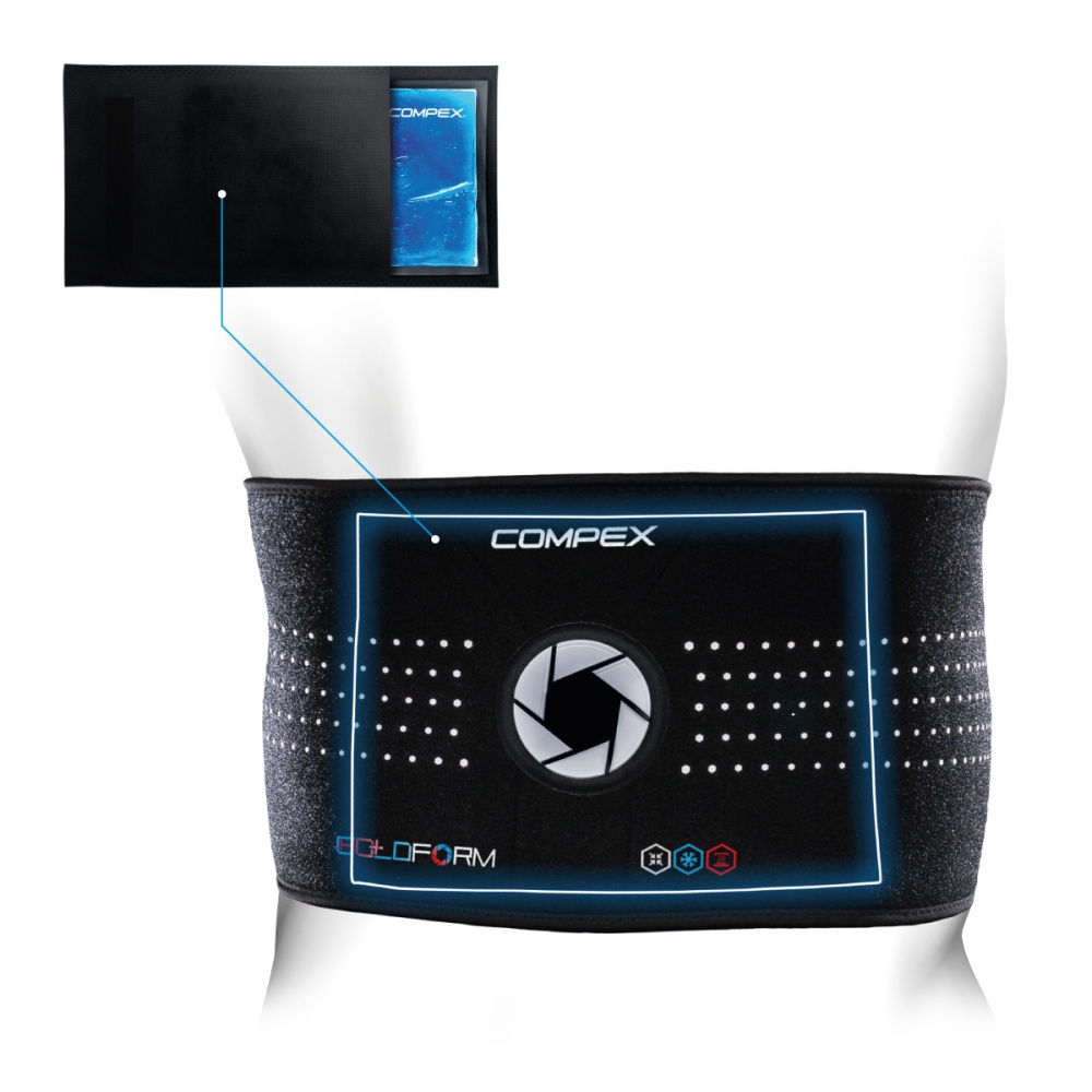 Compex COLDFORM BACK Бандаж на спину с гелевым вкладышем