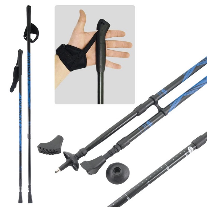 Vinson Палки для скандинавской ходьбы 85-135 см (син.)