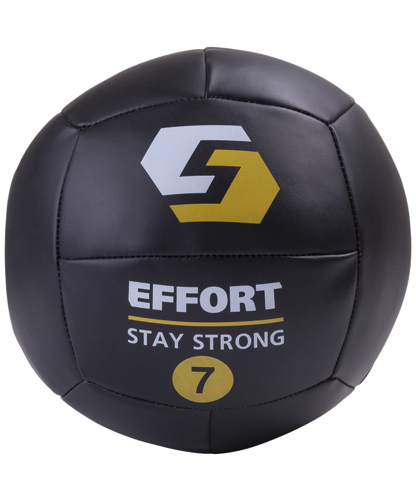Медбол Effort EMD7 кожзам 7кг