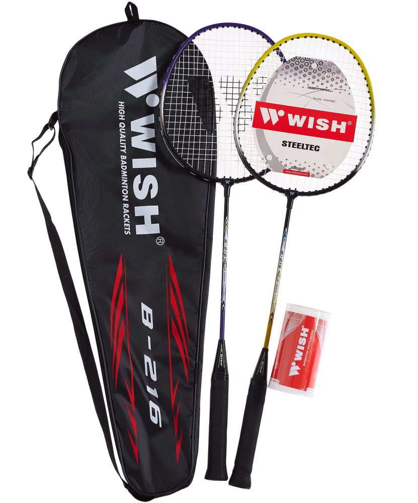 Набор для бадминтона Wish Steeltec 216 УТ-00014626