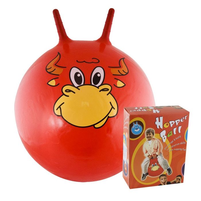 Мяч-попрыгун с ручками Innovative Бык 60см