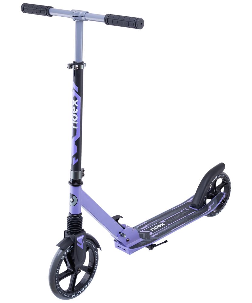 Самокат 2-колесный Ridex Stealth 230/200мм УТ-00018378