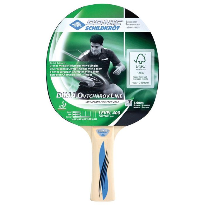 Donic SCHIDKROET OVTCHAROV 400 FSC Ракетка для настольного тенниса