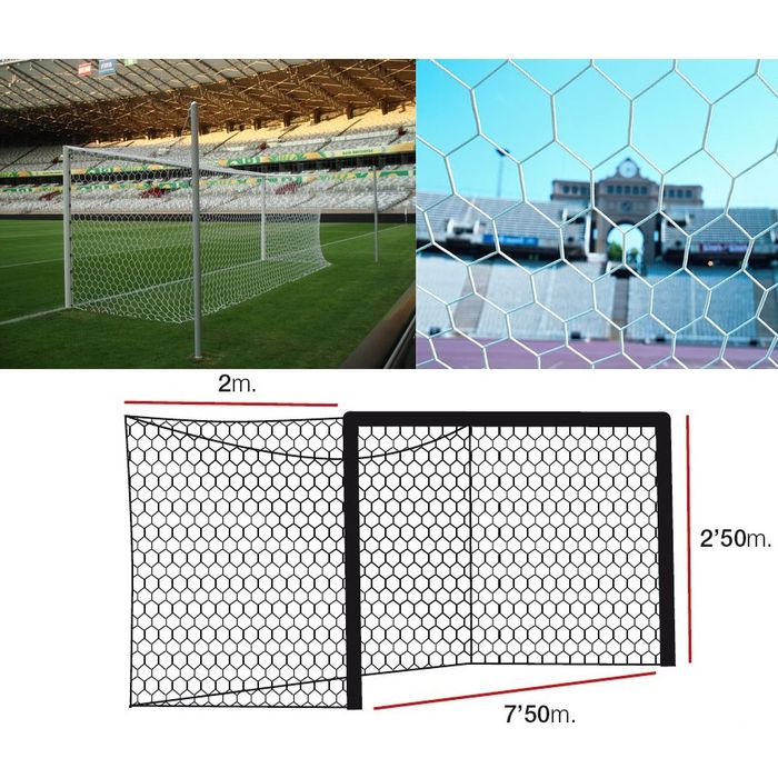 Сетка для футбольных ворот El Leon De Oro