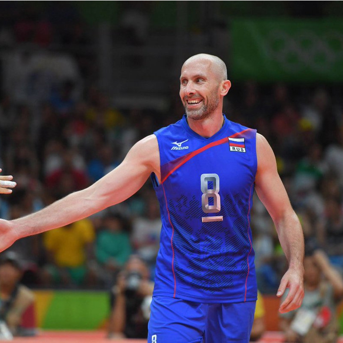 Mizuno GAME SHIRT RUSSIA TEAM СБОРНАЯ РОССИИ Майка волейбольная