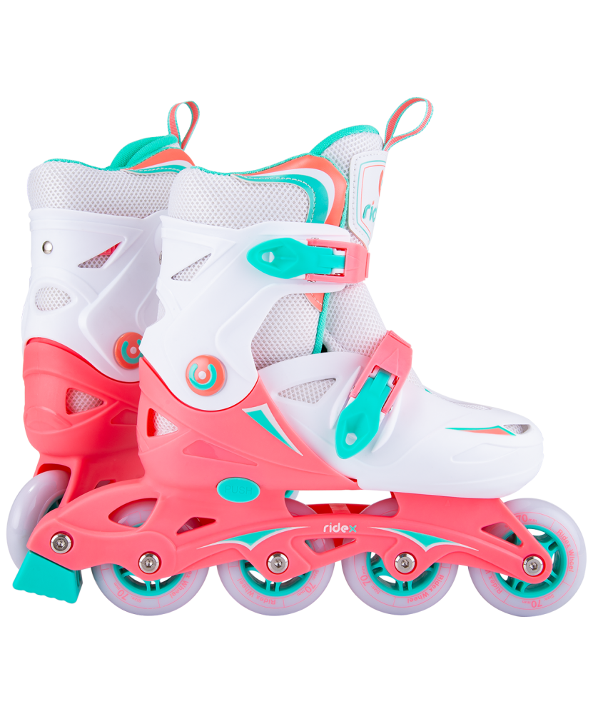 Ролики раздвижные Ridex Cricket Mint, пластиковая рама