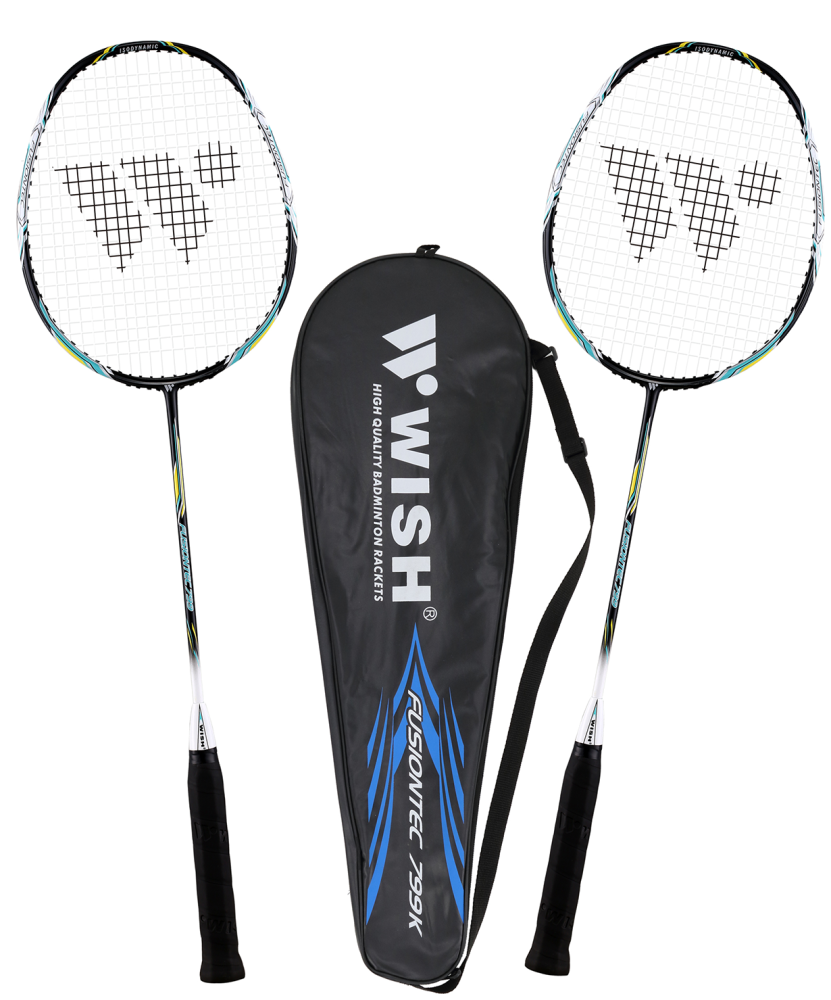 Набор для бадминтона Wish Fusiontec 799K, синий