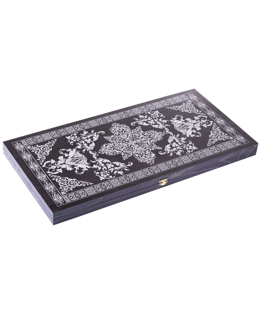 Нарды "Вьюн" MADE IN RUSSIA 160-17 дорожные, 290х145х40 мм, темно-коричневый 