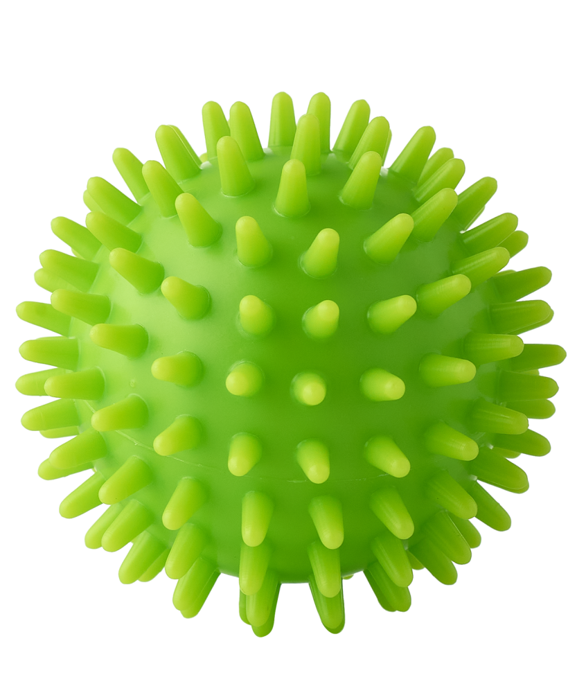 Массажный мяч BASEFIT GB-601 7 см, зеленый