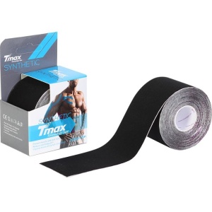 Кинезио тейп Tmax SYNTHETIC EXTRA STICKY TAPE BLACK