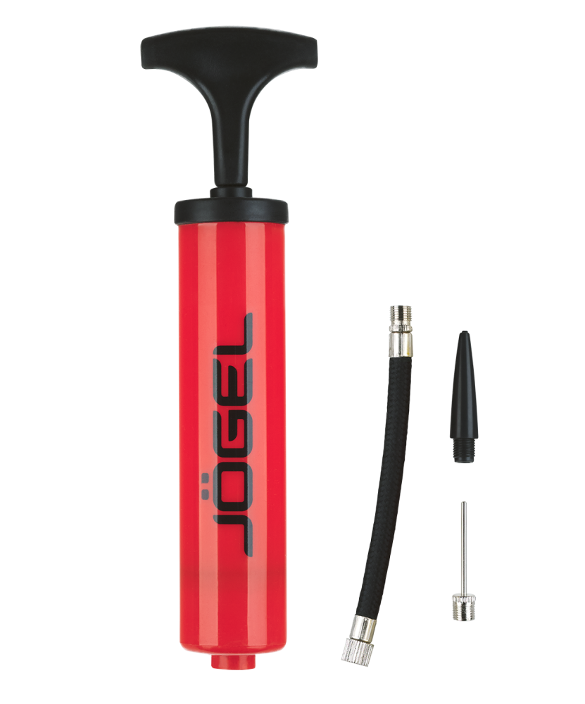 Насос Jogel JA-102 ND, 20 см, гибкий шланг, игла, насадка для фитбола
