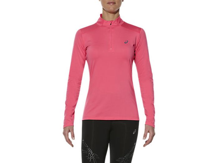 ASICS LS 1/2 ZIP TOP (W) Беговая рубашка