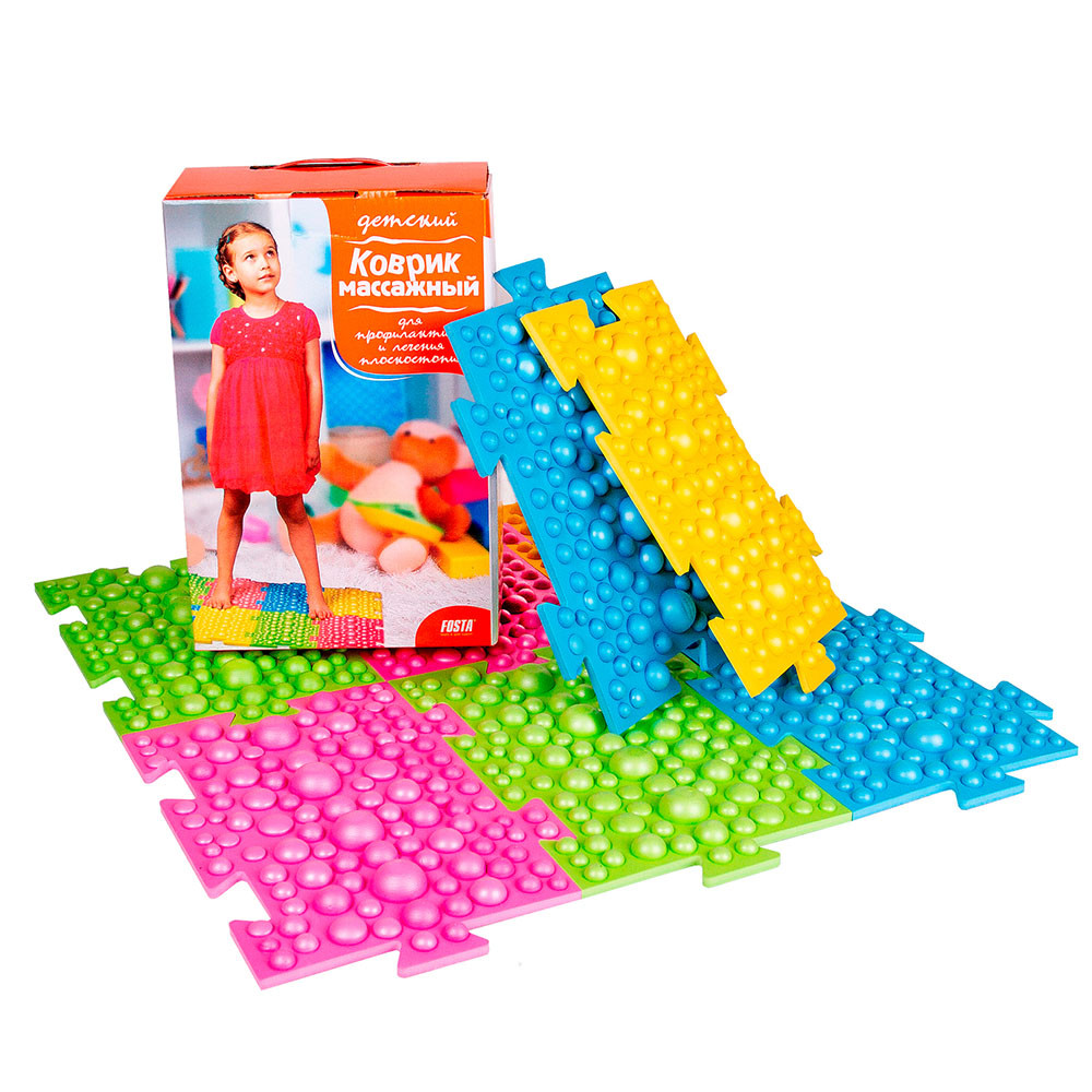 Массажный коврик детский FOSTA (F0810) MADE IN RUSSIA