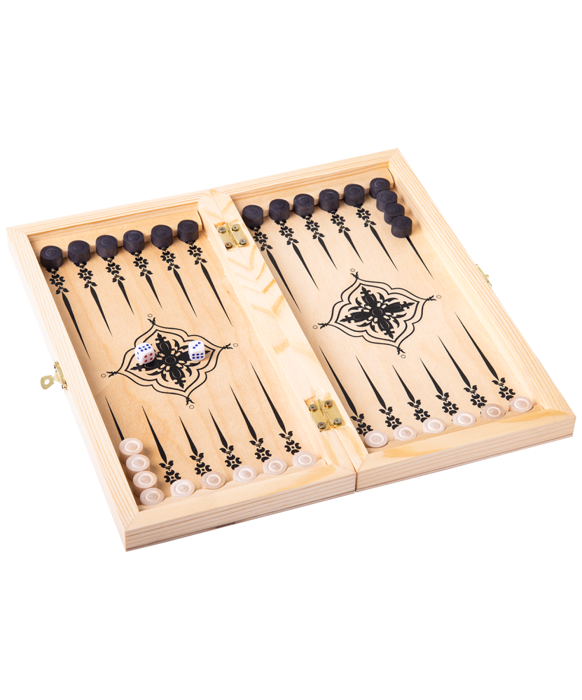 Игра 2 в 1 "Классика" MADE IN RUSSIA дорожная, 290х145х40 мм