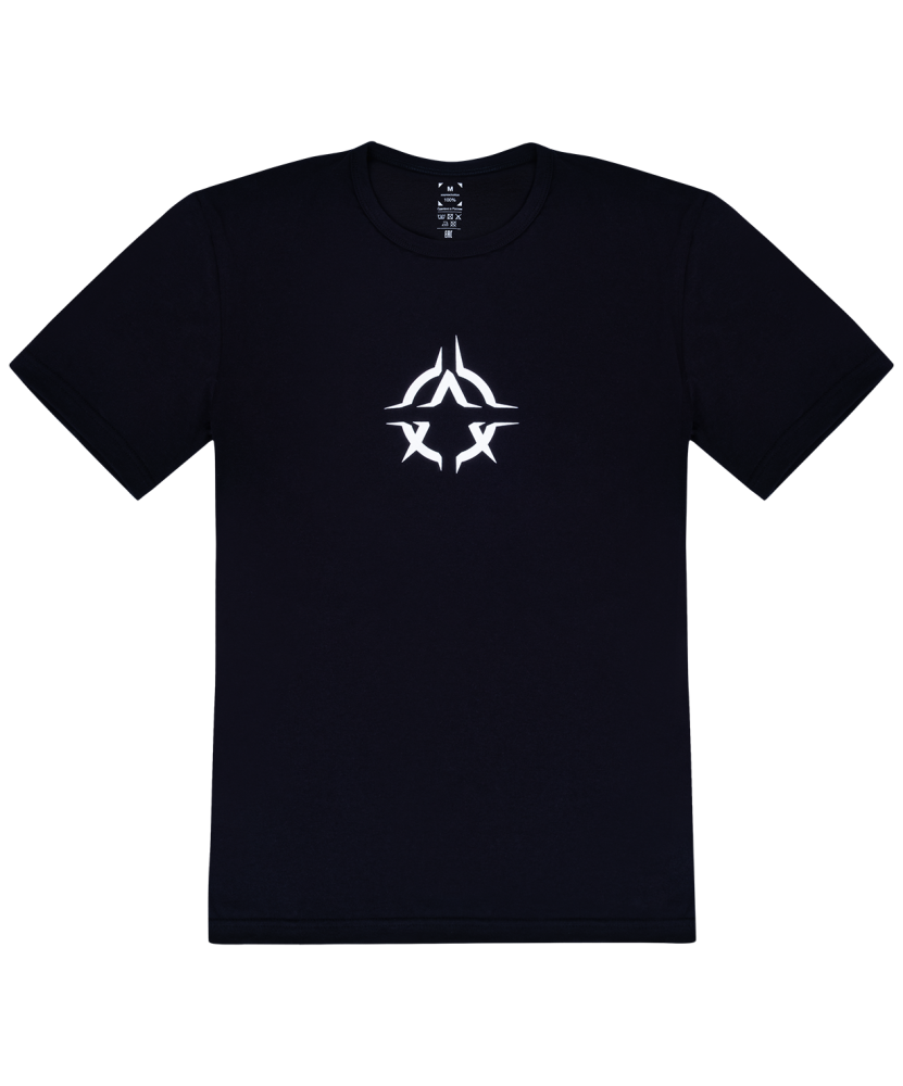 Футболка XAOS XCT-201-101-01, хлопок, черный