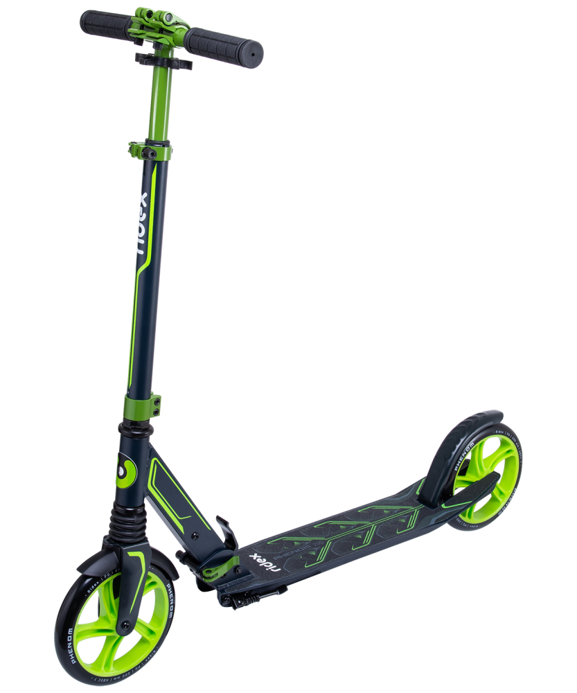 Самокат 2-колесный Ridex Phenom 200 мм, зеленый