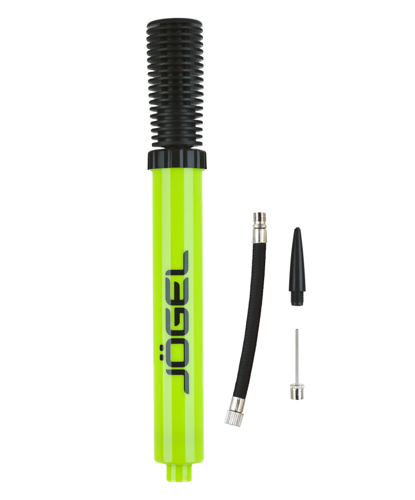 Насос двойного действия Jogel JA-104 ND, 25 см, гибкий шланг, игла, насадка для фитбола