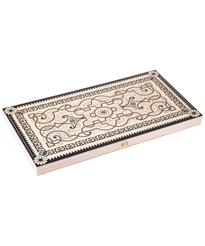 Нарды "Орнамент" MADE IN RUSSIA 057-11 большие, 600х300х40 мм