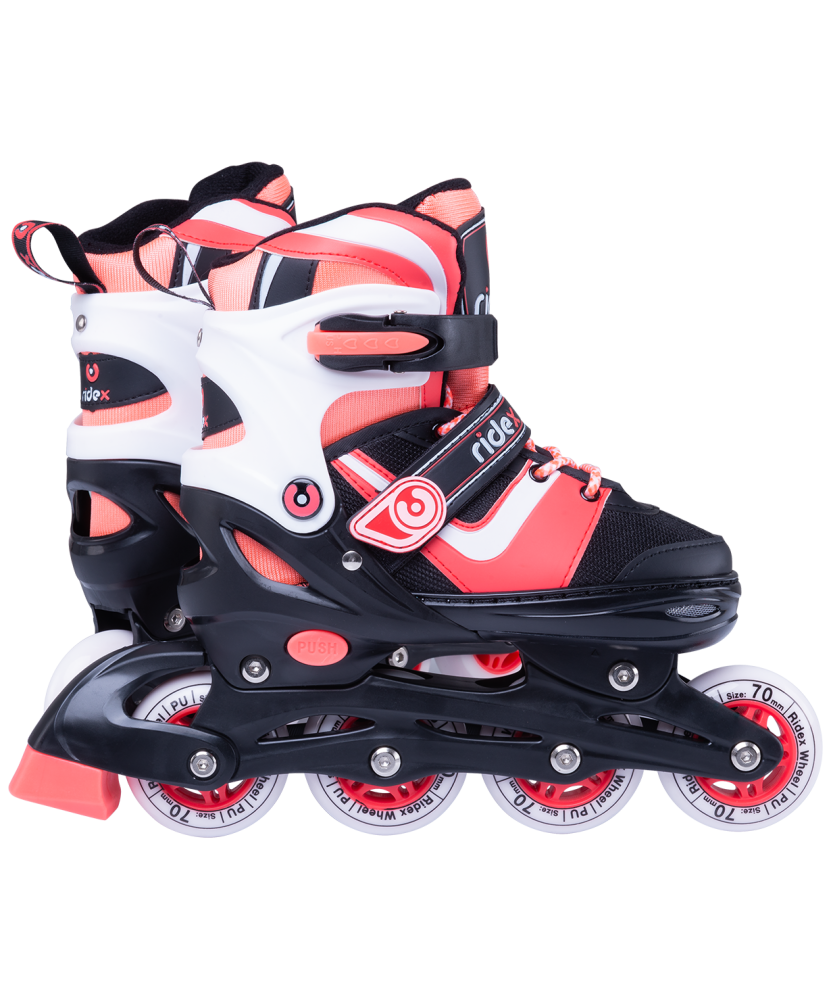 Ролики раздвижные Ridex Joker Coral пластиковая рама