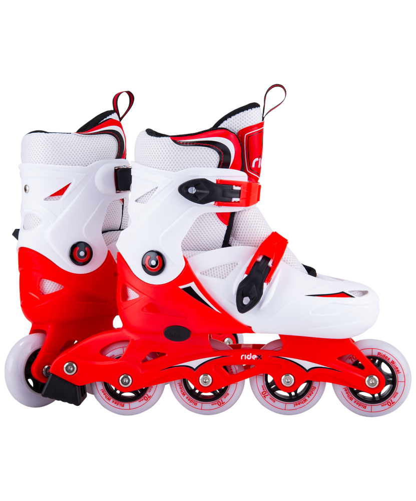 Ролики раздвижные Ridex Cricket Black, пластиковая рама