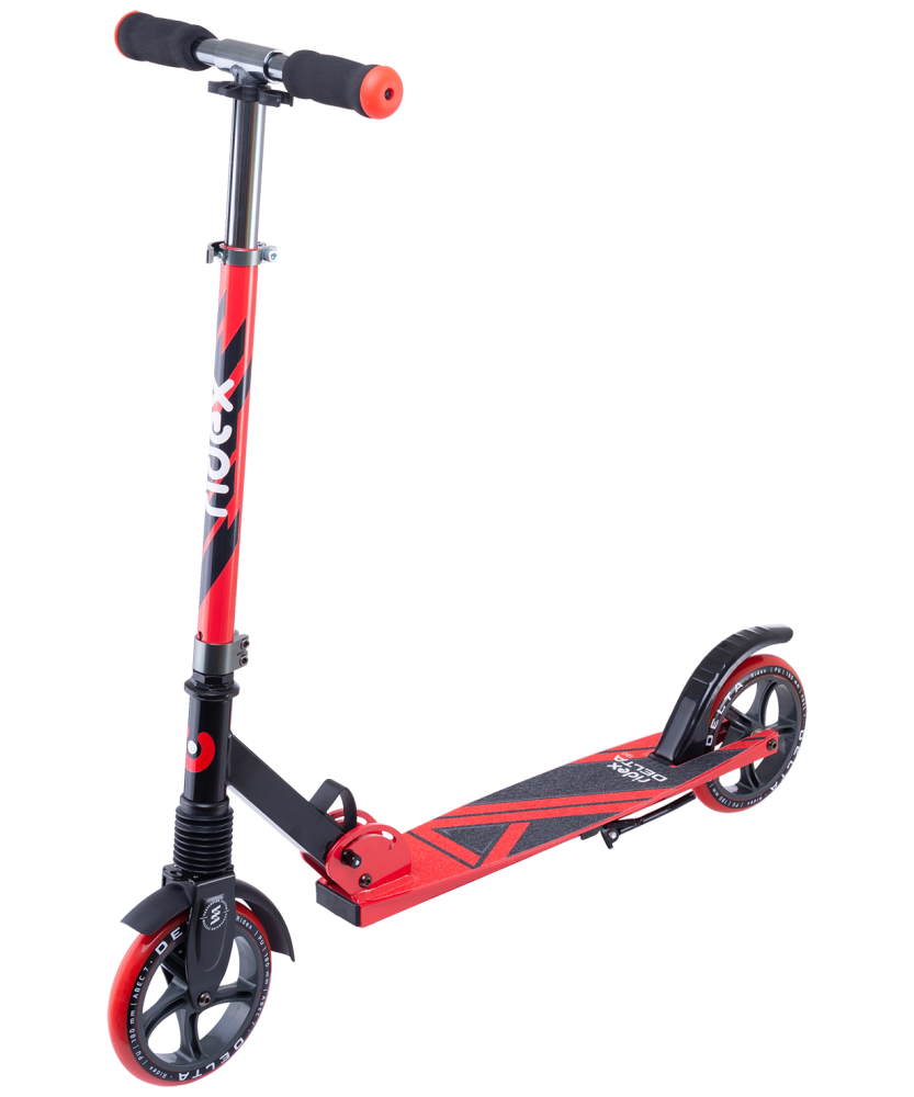 Самокат 2-колесный Ridex Delta 180 мм, красный