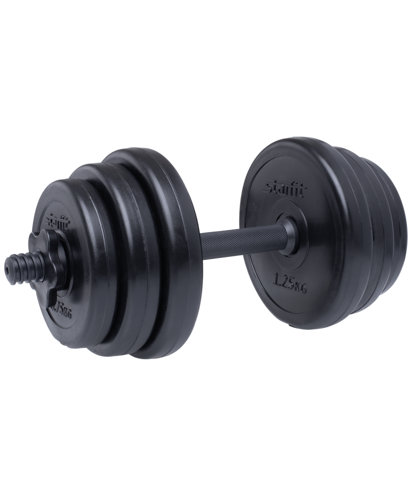 Гантель разборная пластиковая Starfit DB-704, 6,5 кг 