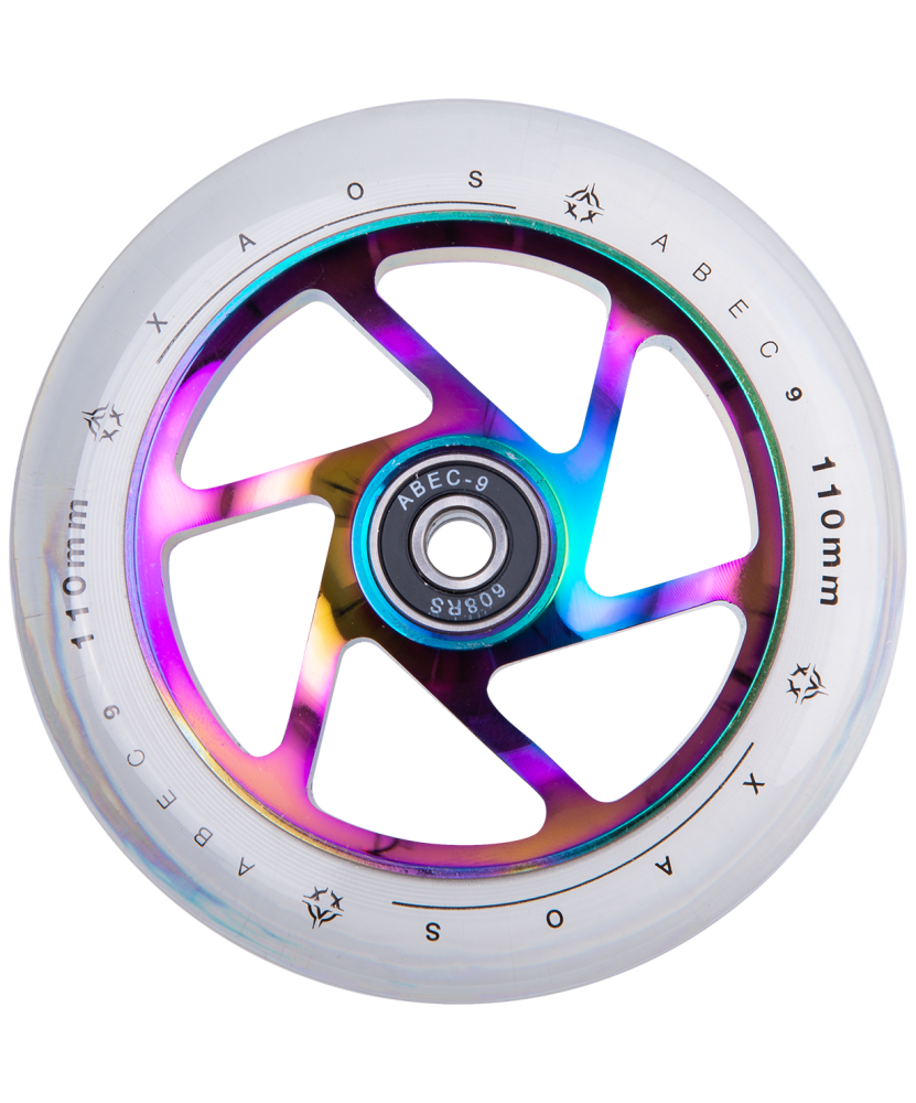 Колесо для трюкового самоката XAOS Fan Rainbow 110 мм