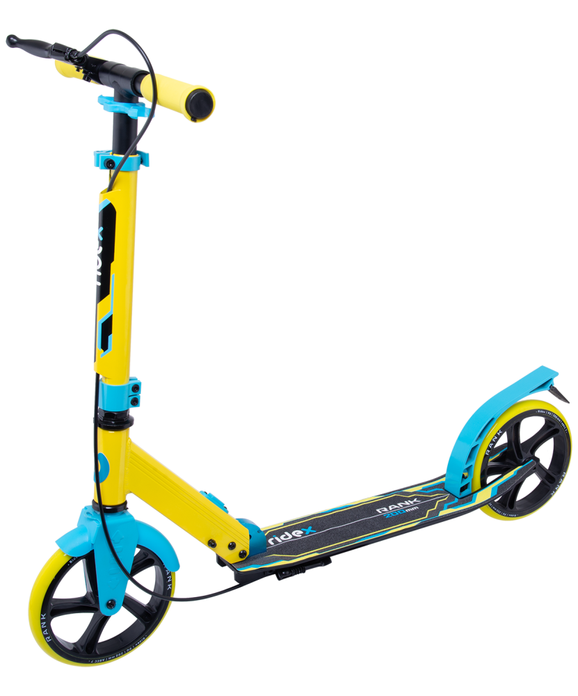 Самокат 2-колесный Ridex Rank 200мм УТ-00018403