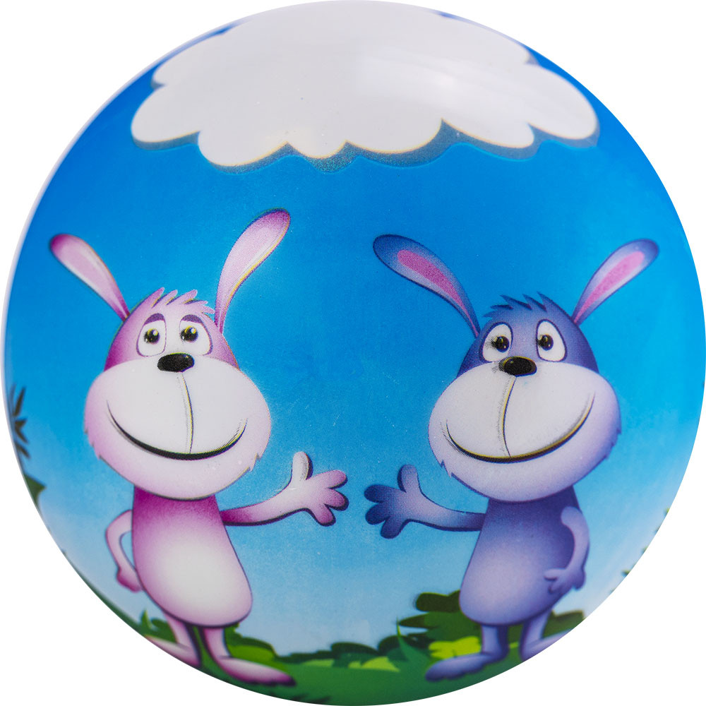 Мяч детский MADE IN RUSSIA Зайчата MD-23-01