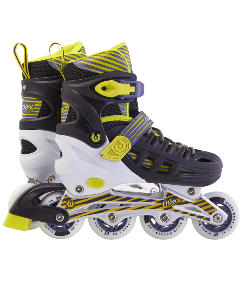 Ролики раздвижные Ridex Blade Black УТ-00021218 алюминиевая рама