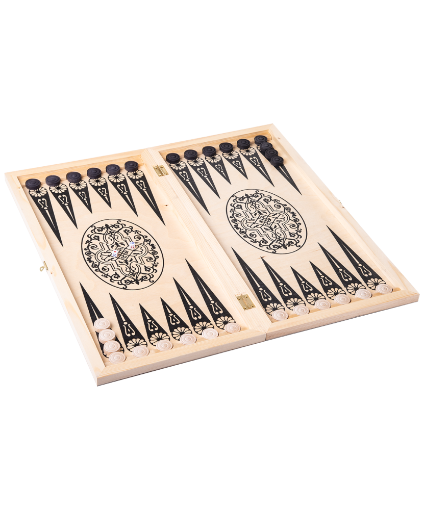 Игра 2 в 1 "Орнамент" MADE IN RUSSIA 103-13 большая, 600х300х40 мм