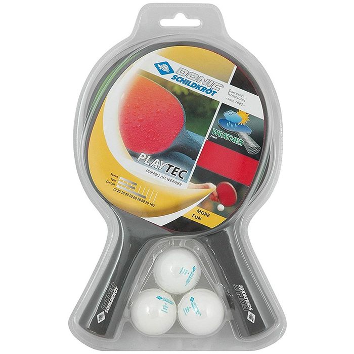 Donic SCHIDKROET "PLAYTEC 2-PLAYER SET" Набор ракеток для настольного тенниса