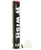 Воланы для бадминтона Wish S-505, перо, 12 штук