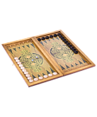 Нарды средние MADE IN RUSSIA , сувенирные, резные, в чехле