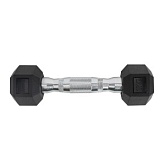 Гантель гексагональная обрезиненная TORRES PL51901 1кг