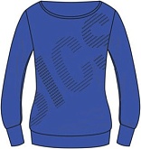 ASICS GRAPHIC CREW (W) Свитер