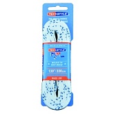 Шнурки для коньков Texstyle DOUBLE BLUE LINE WAXED 1510MT-WH-330