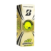Мяч для гольфа Bridgestone e12 Contact Matte Yellow BGB1CYX