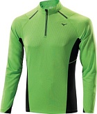 Mizuno WARMALITE 1/2 ZIP LS TEE Беговая рубашка