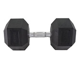 Гантель гексагональная обрезиненная Torres PL51925 25кг