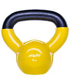 Гиря виниловая Starfit DB-401, желтая, 4 кг