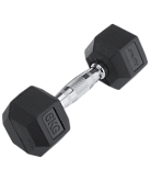Гантель обрезиненная Starfit DB-301 6 кг, черная
