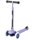 Самокат 3-колесный Ridex Hero, 120/80 мм, фиолетовый/серый
