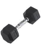 Гантель обрезиненная Starfit DB-301 5 кг, черная