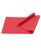 Коврик для йоги и фитнеса Starfit FM-101, PVC, 183x61x0,3 см, красный