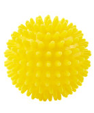 Массажный мяч BASEFIT GB-602 6 см, желтый