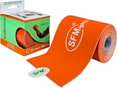 Кинезио тейп SFM-Plaster 10х500 оранжевый 4036534843055 с логотипом