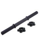 Гриф гантельный Starfit BB-106, пластиковый, с пластиковыми замками, 35 см