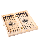 Игра 2 в 1 "Классика" MADE IN RUSSIA дорожная, 290х145х40 мм